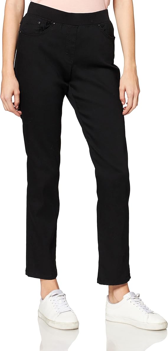 Women's elastic jeans with Swarovski crystals Raphaela by Brax
