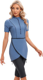 Women's sports suit for swimming, jogging, surfing 