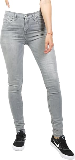 Дамски дънки LTB Daisy Skinny Fit, светло сиви