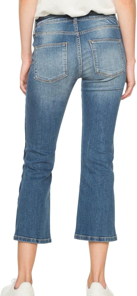Women's jeans with floral accent Desigual Maggy