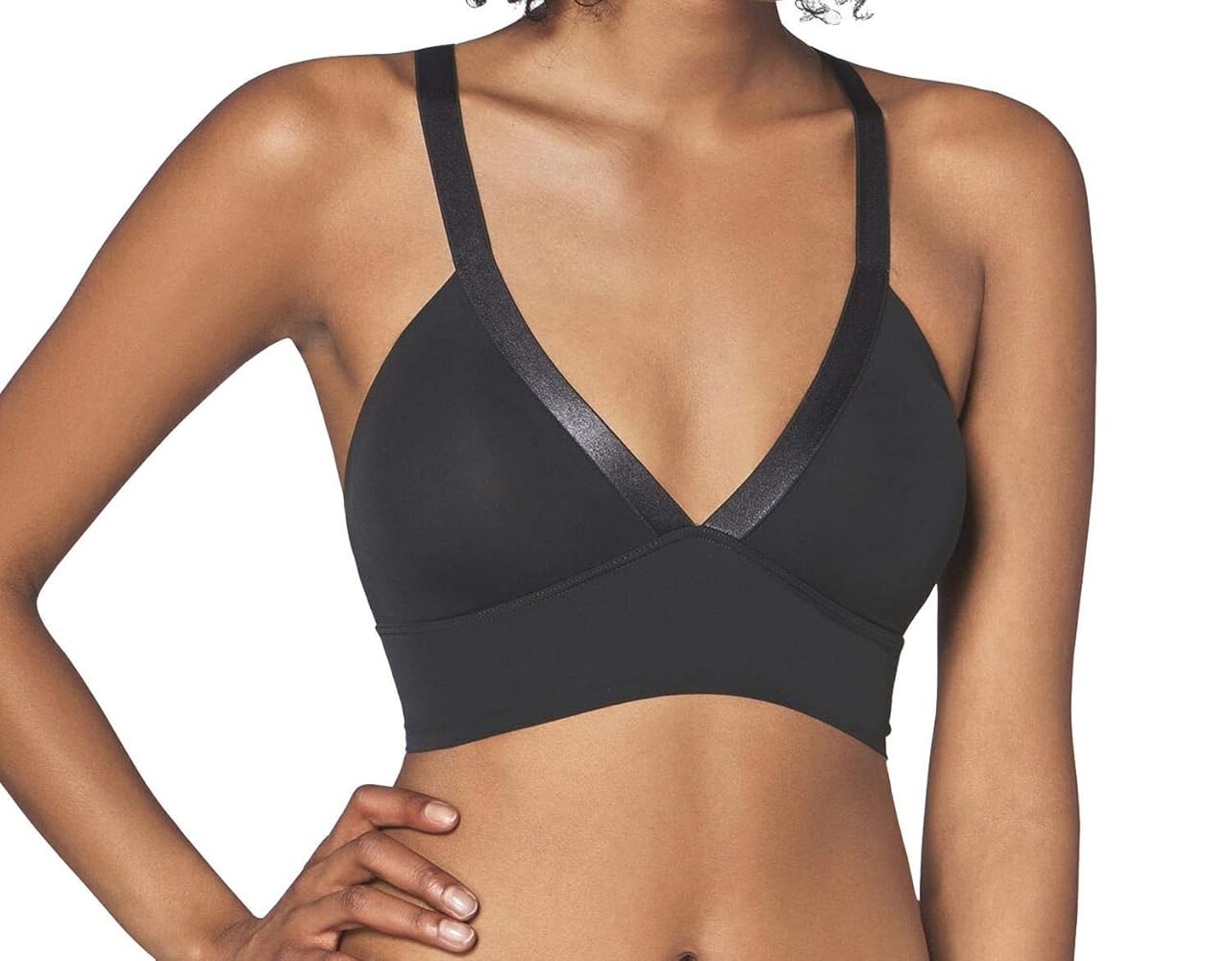 Сутиен Sloggi S Substance Bralette, черен