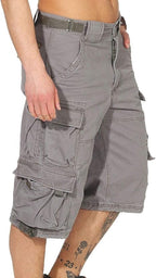 Men's Bermuda shorts JET LAG 3/4, gray