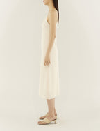 Marc O'Polo Women's cotton dress with straps, color "Ivory"