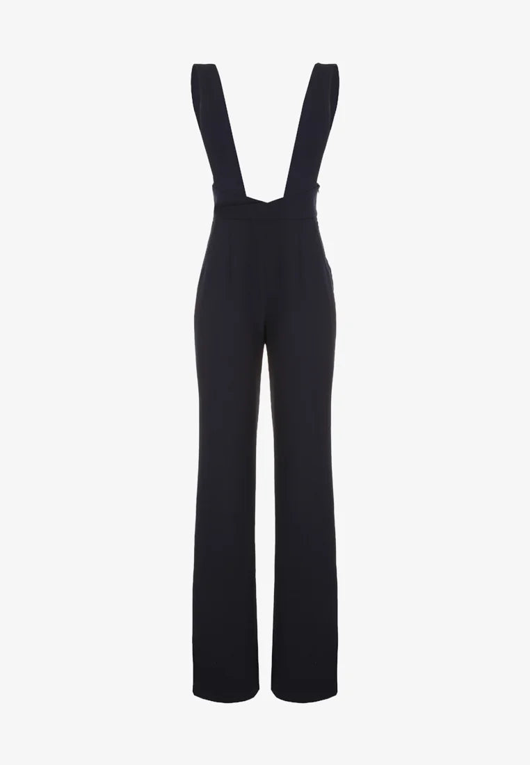 Women's elegant jumpsuit Nife, dark blue