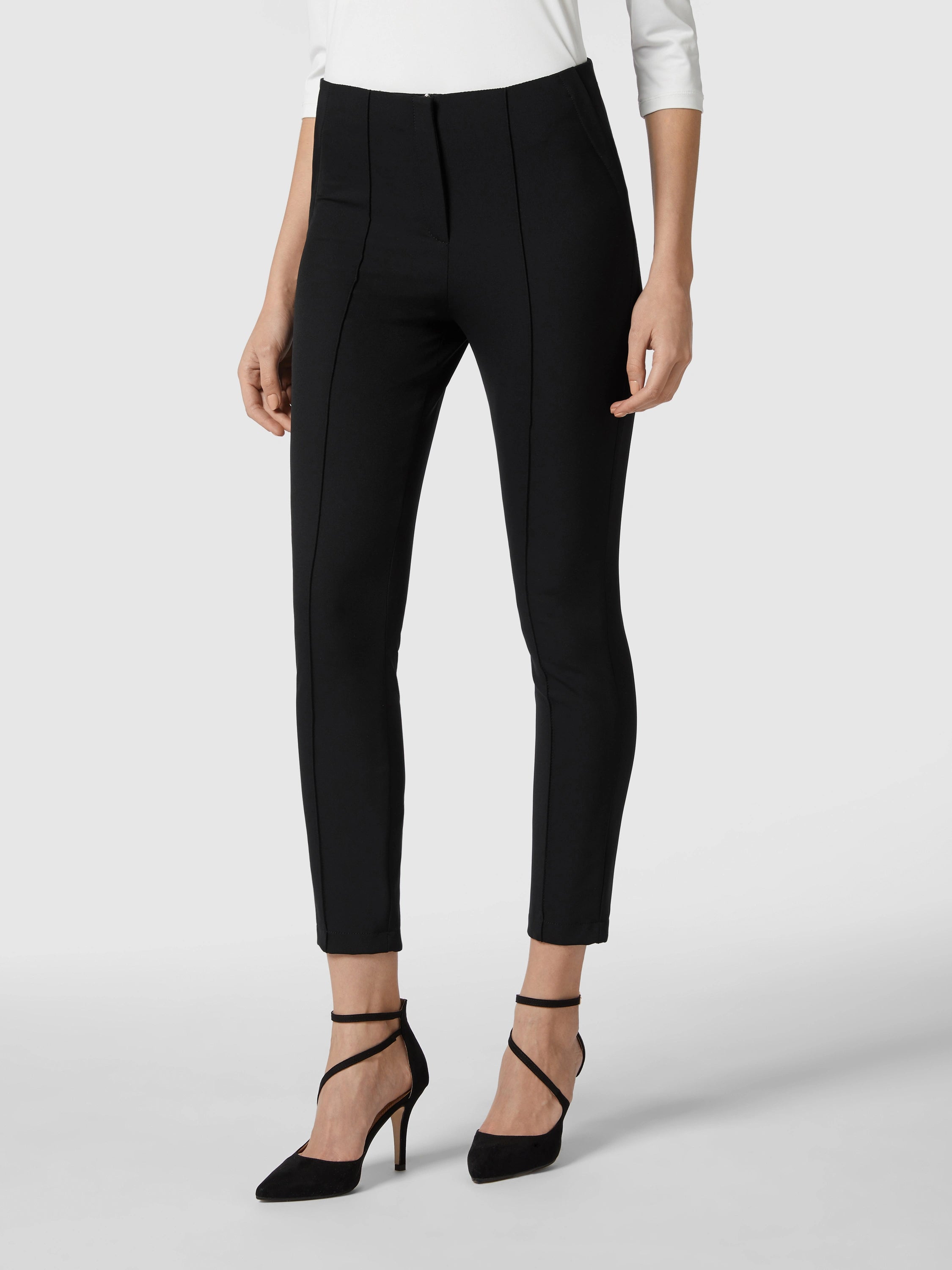Brax Women's elastic pants Stella, black