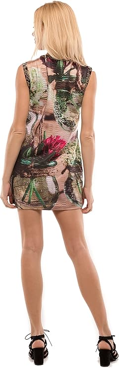Women's elastic short colorful summer dress Culito From Spain