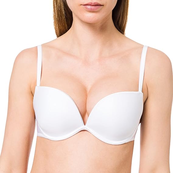 Повдигащ сутиен с банели и допълнителен обем Wonderbra Full Effect