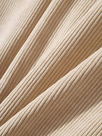 Мъжка кадифена риза с дълъг ръкав ZAFUL, бежова