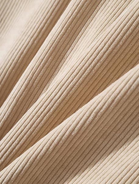 Мъжка кадифена риза с дълъг ръкав ZAFUL, бежова