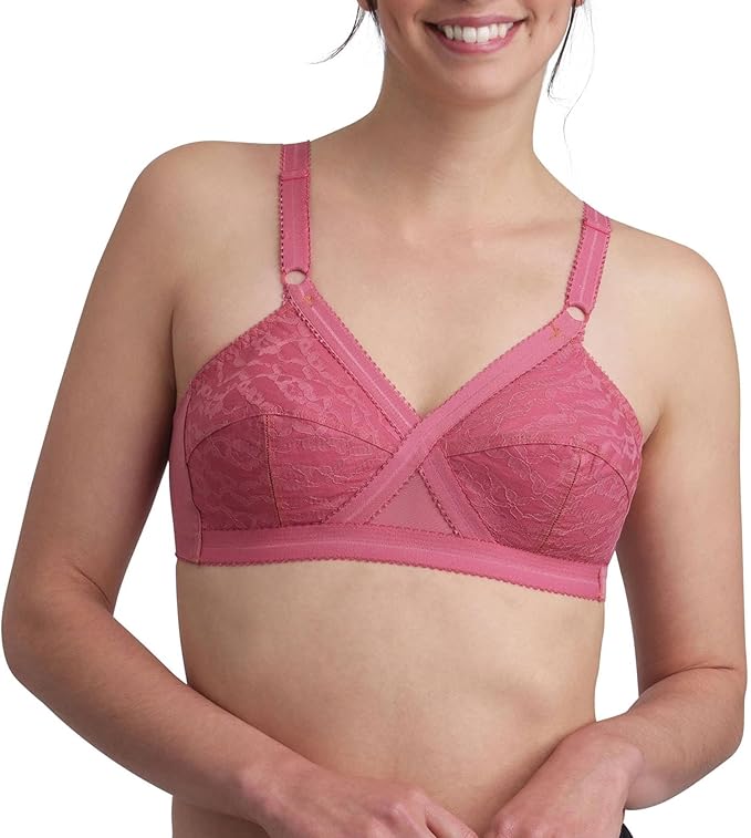 Дамски сутиен с дантела и перфектна поддръжка без банели Playtex
