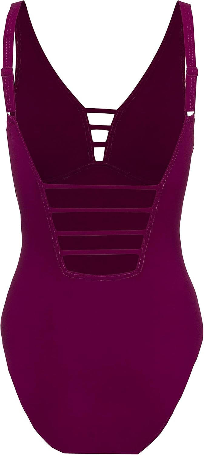 Speedo Opalgleam Women's One-Piece Swimsuit with Shaping Effect