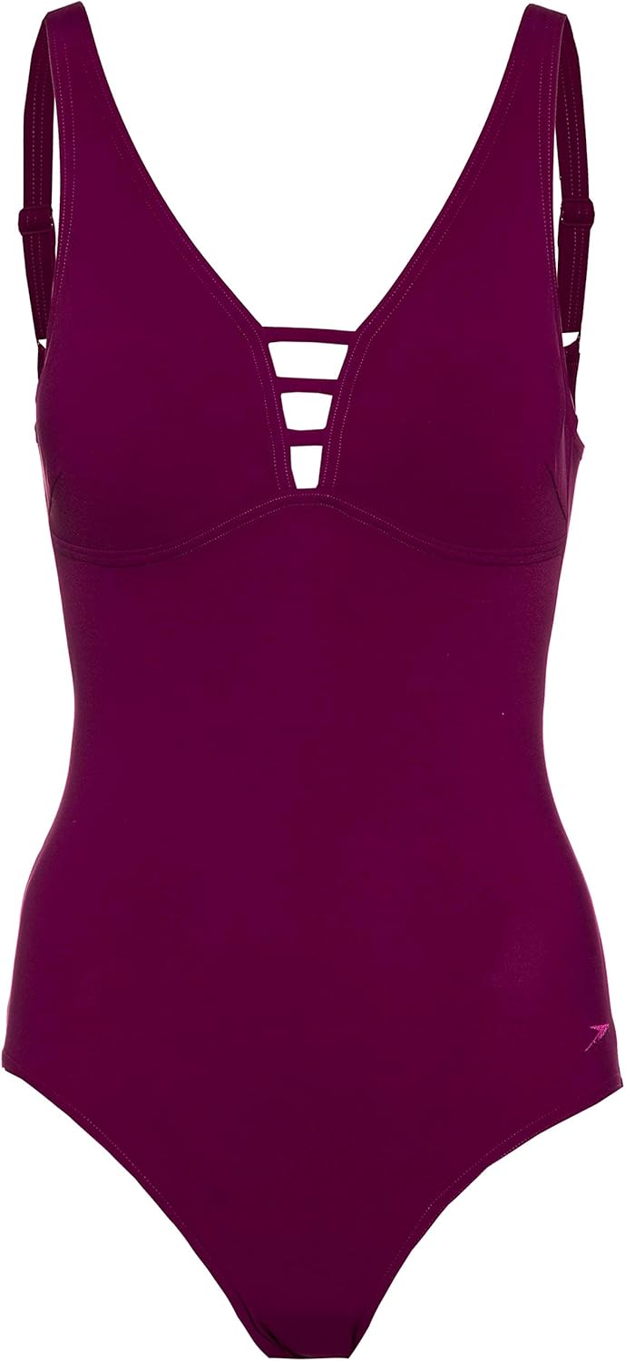 Speedo Opalgleam Women's One-Piece Swimsuit with Shaping Effect