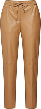 Women's trousers OPUS Manu ST made of eco-leather