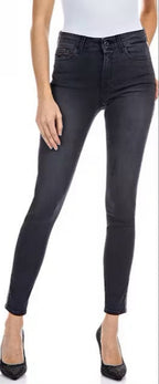Women's cotton jeans Replay Luzien. black