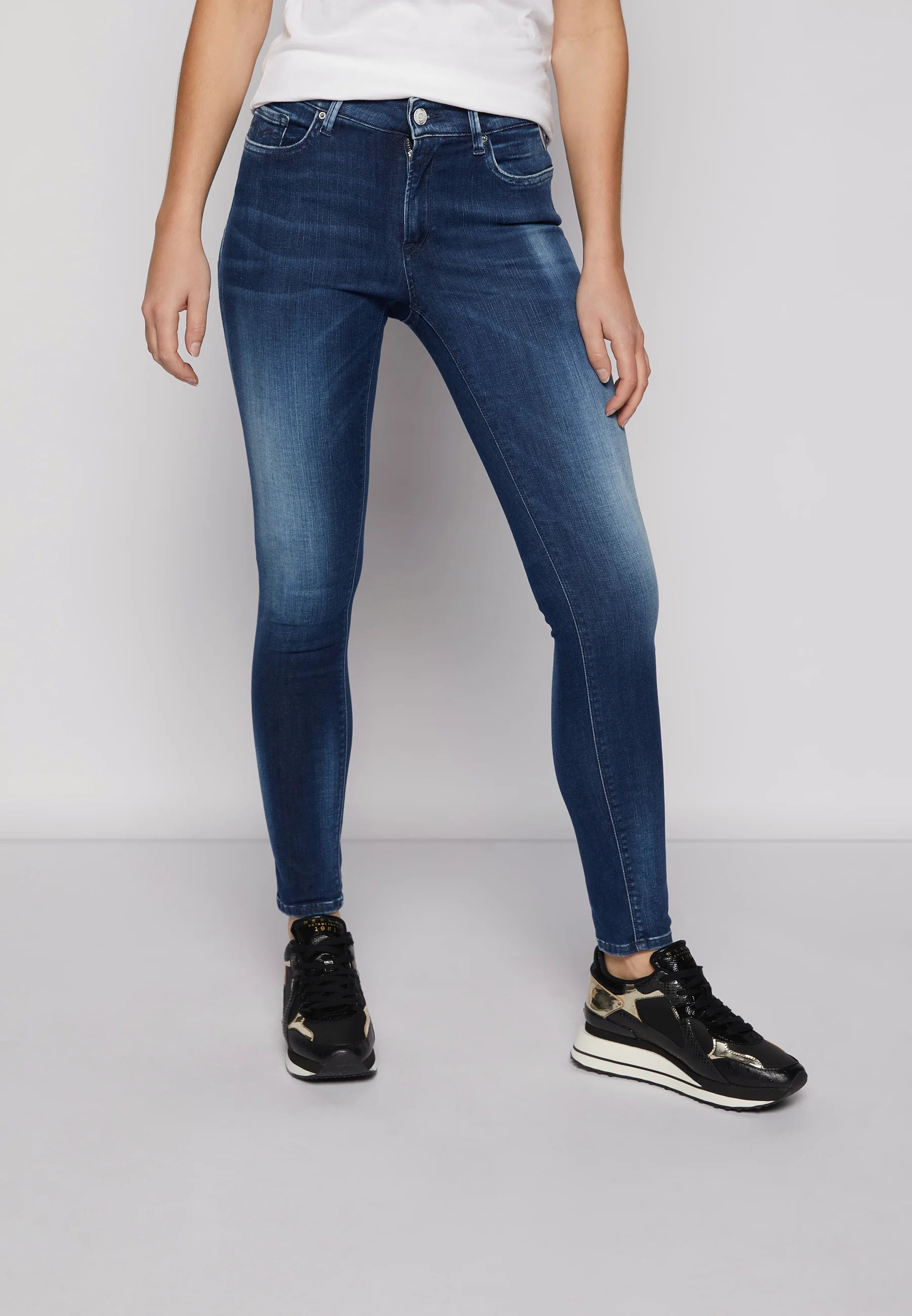 Women's cotton jeans Replay Luzien, denim