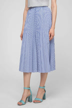 Women's blue pleated skirt Tommy Hilfiger DAISY