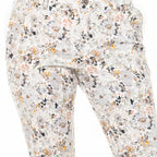 La Martina Women's 7/8 cotton pants with print