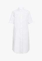 VERO MODA Women's cotton shirt dress, white