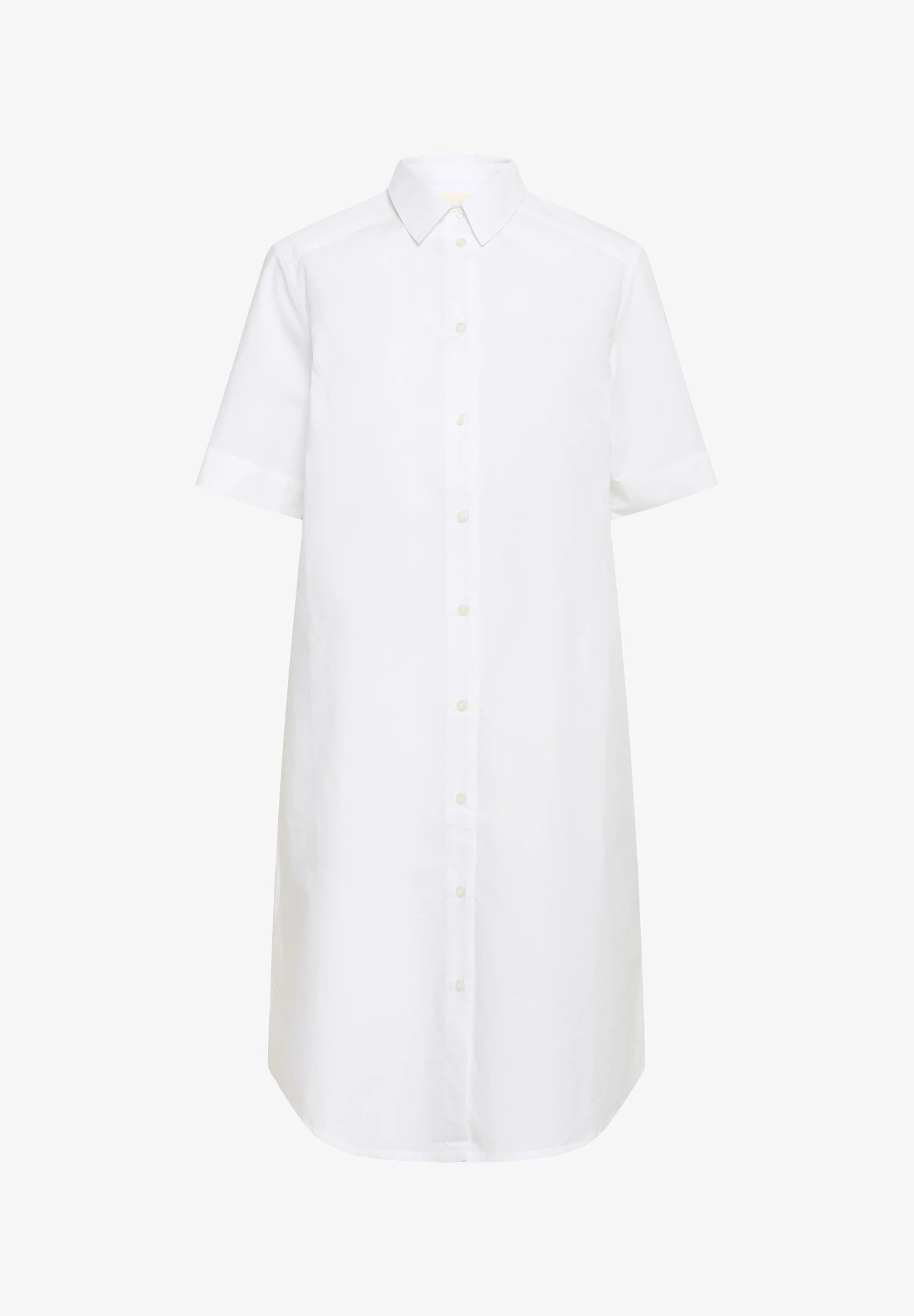 VERO MODA Women's cotton shirt dress, white