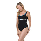 Speedo ContourLuxe women's swimsuit, black