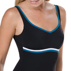 Speedo ContourLuxe women's swimsuit, black