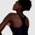Speedo Boomstar Placement Racerback One Piece Swimsuit