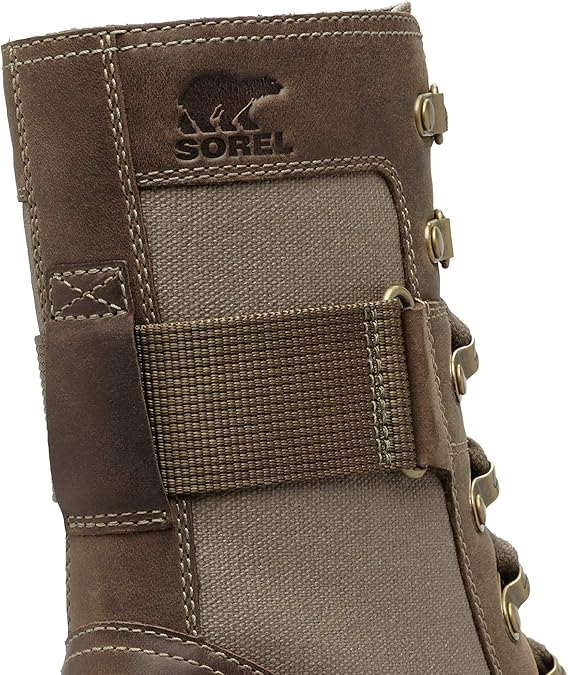 Sorel Emelie Conquest women's waterproof boots, brown