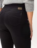 Women's elastic jeans with Swarovski crystals Raphaela by Brax