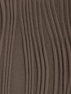 ZAFUL Embossed Swimsuit Bottom, Brown