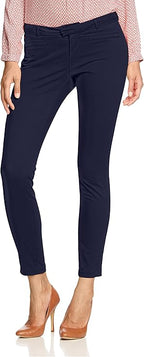 Women's trousers Tommy Hilfiger Jeans Sienna, navy blue