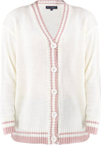 Women's knitted cardigan with V-neck Felix Hardy