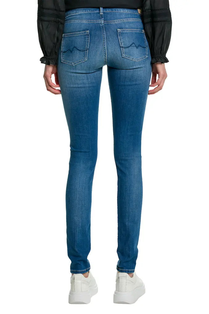 Women's cotton jeans PEPE JEANS, blue