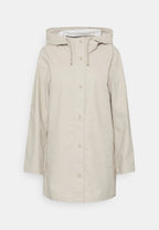 Women's functional rain parka, green 