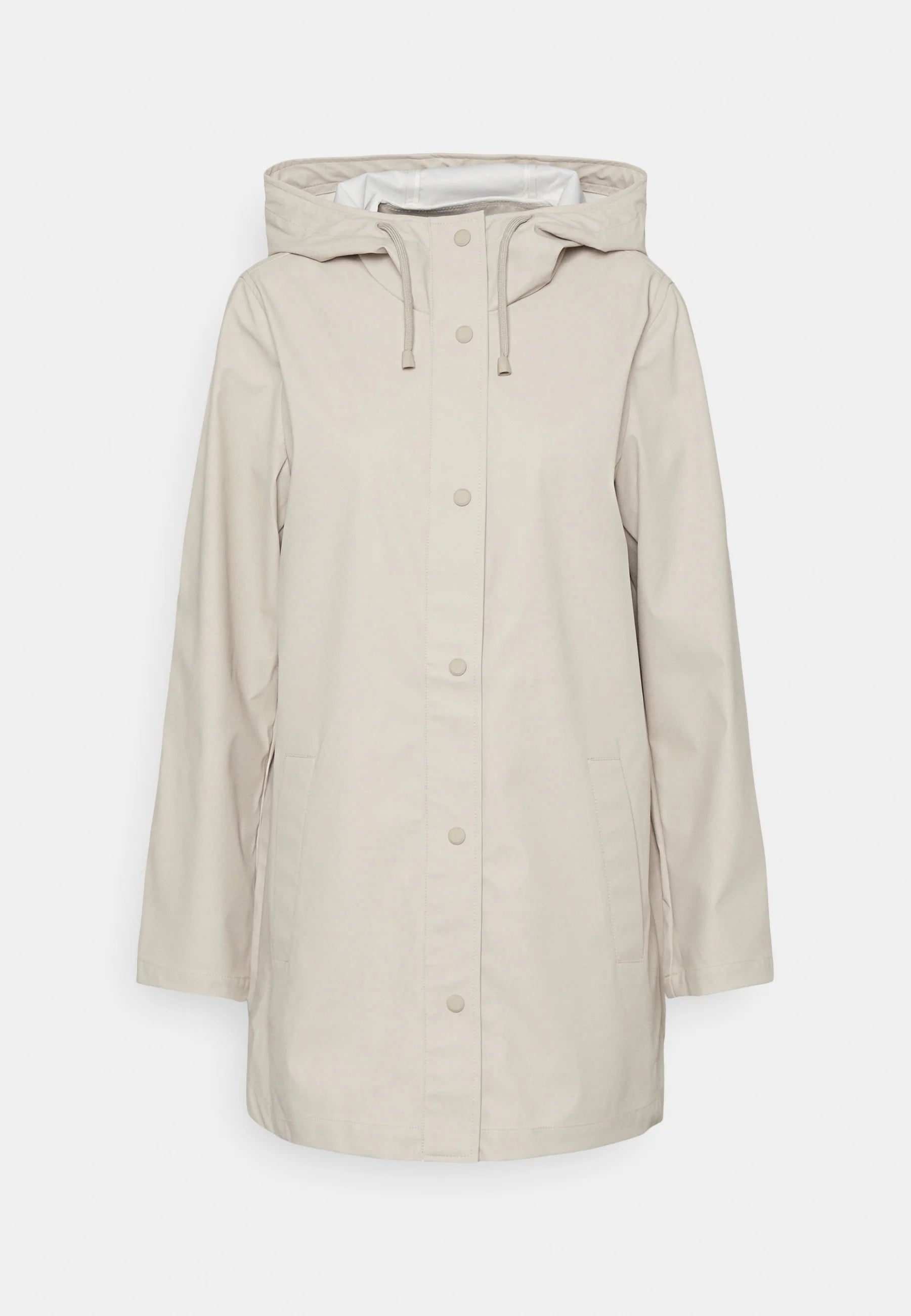Women's functional rain parka, green 