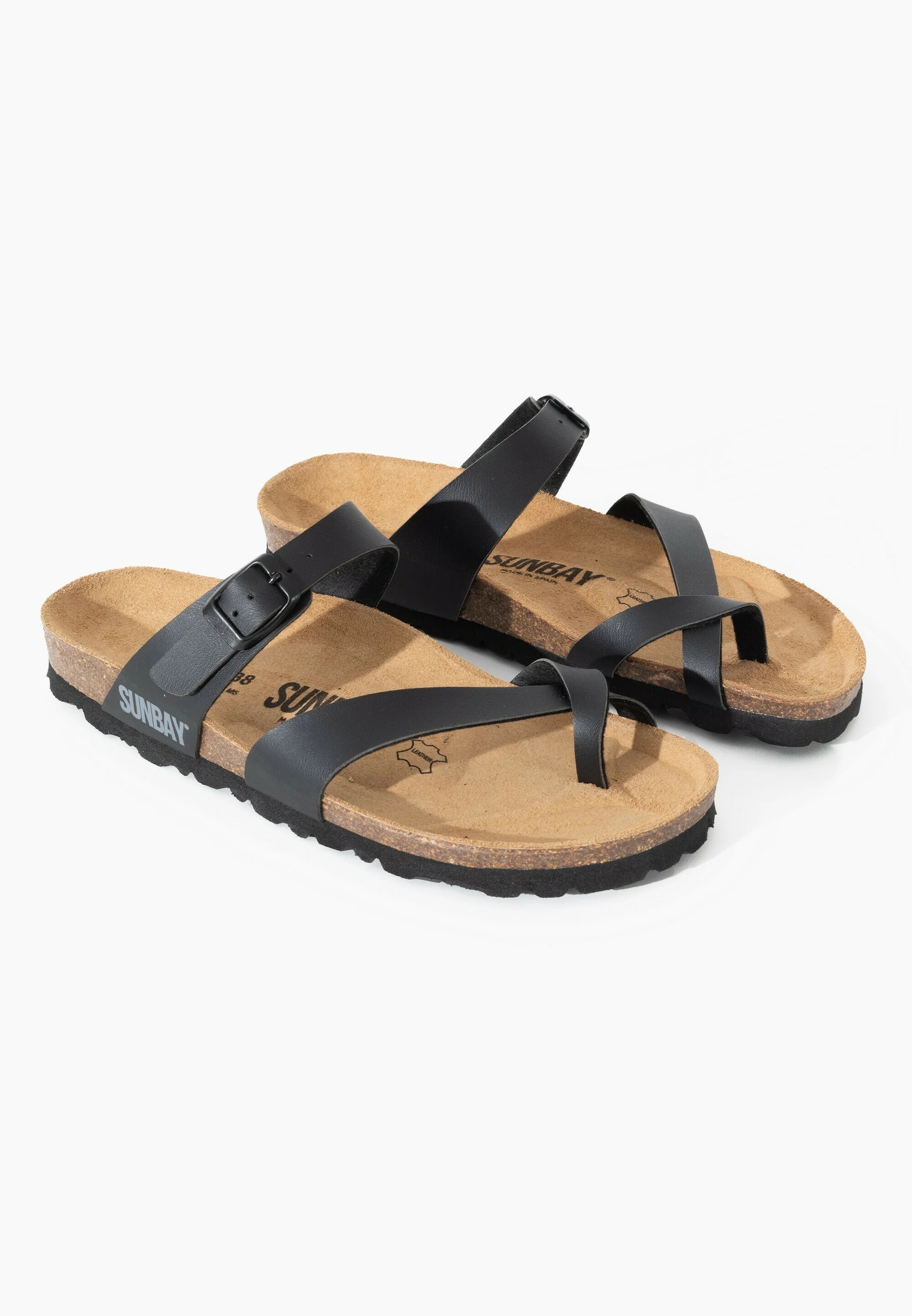Women's slippers with T-strap SUNBAY