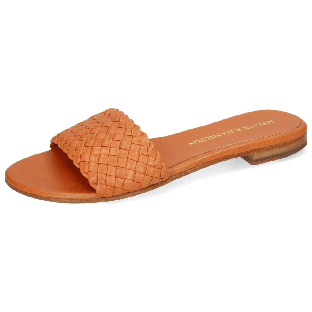 Women's genuine leather slippers MELVIN &amp; HAMILTON