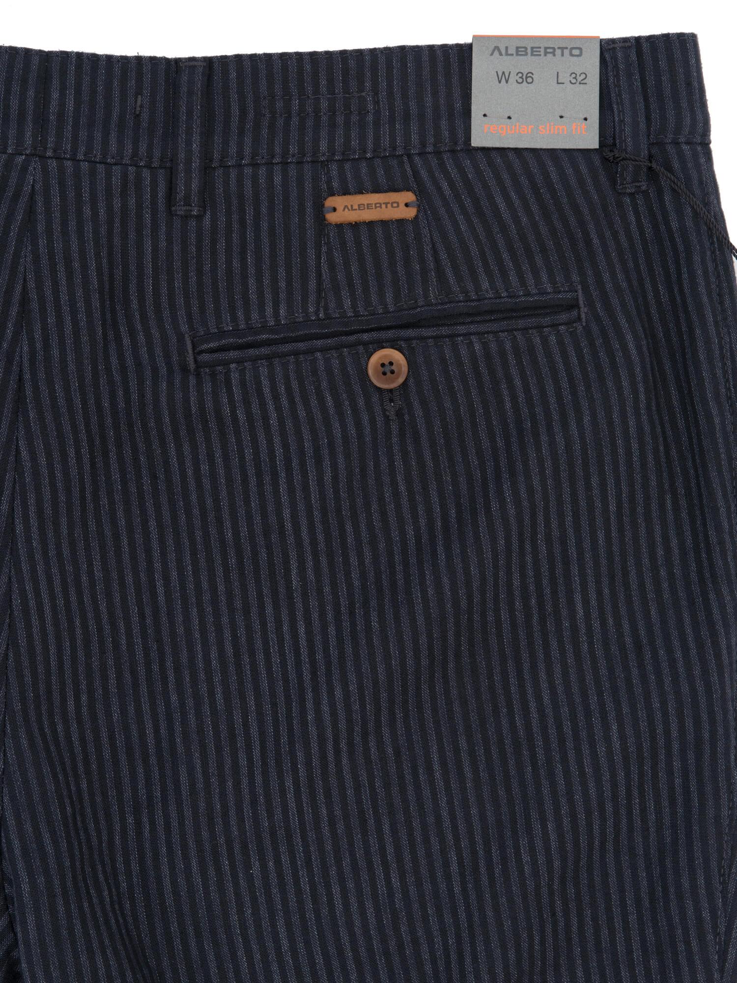 Men's striped trousers Alberto