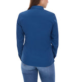 Women's shirt Vestino with pebbles, dark blue