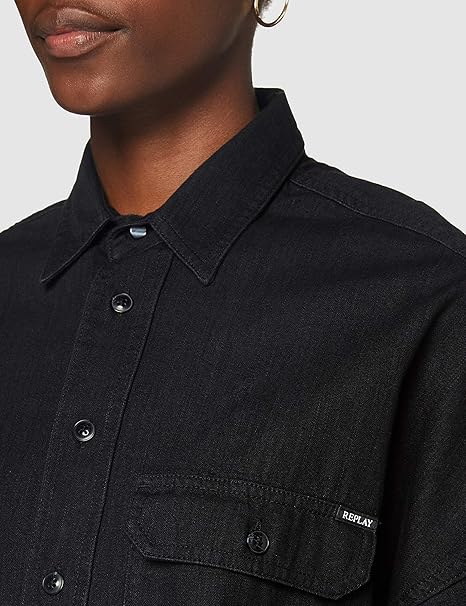Replay women's shirt, black