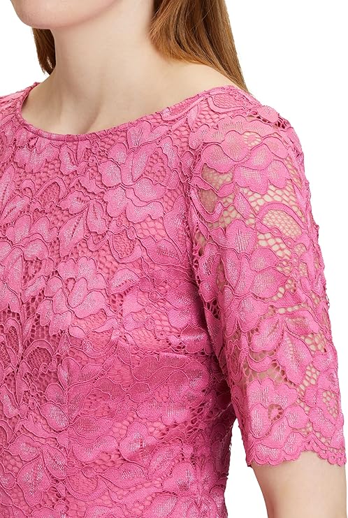Women's handmade evening dress Vera Mont, pink