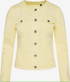 BETTY BARCLAY Cotton denim jacket, yellow 