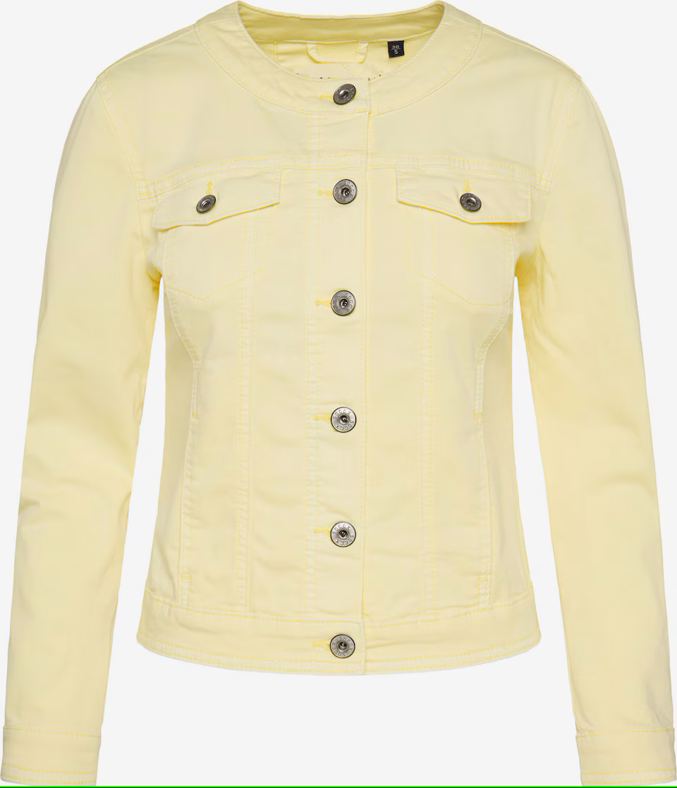BETTY BARCLAY Cotton denim jacket, yellow 