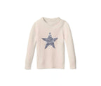 Children's vest with beautiful embroidery, blue 