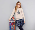 Children's vest with beautiful embroidery, blue 