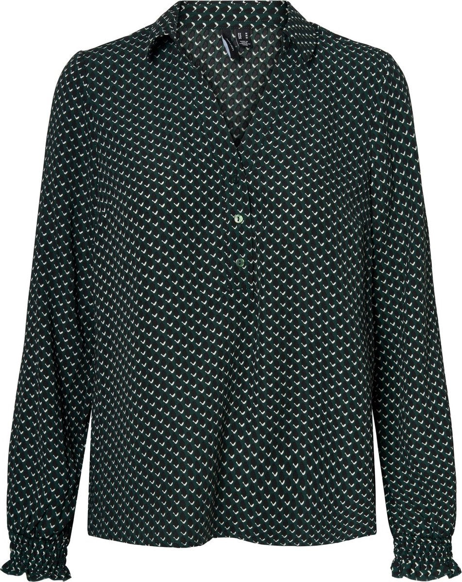 VERO MODA Дамска блуза с дълъг ръкав