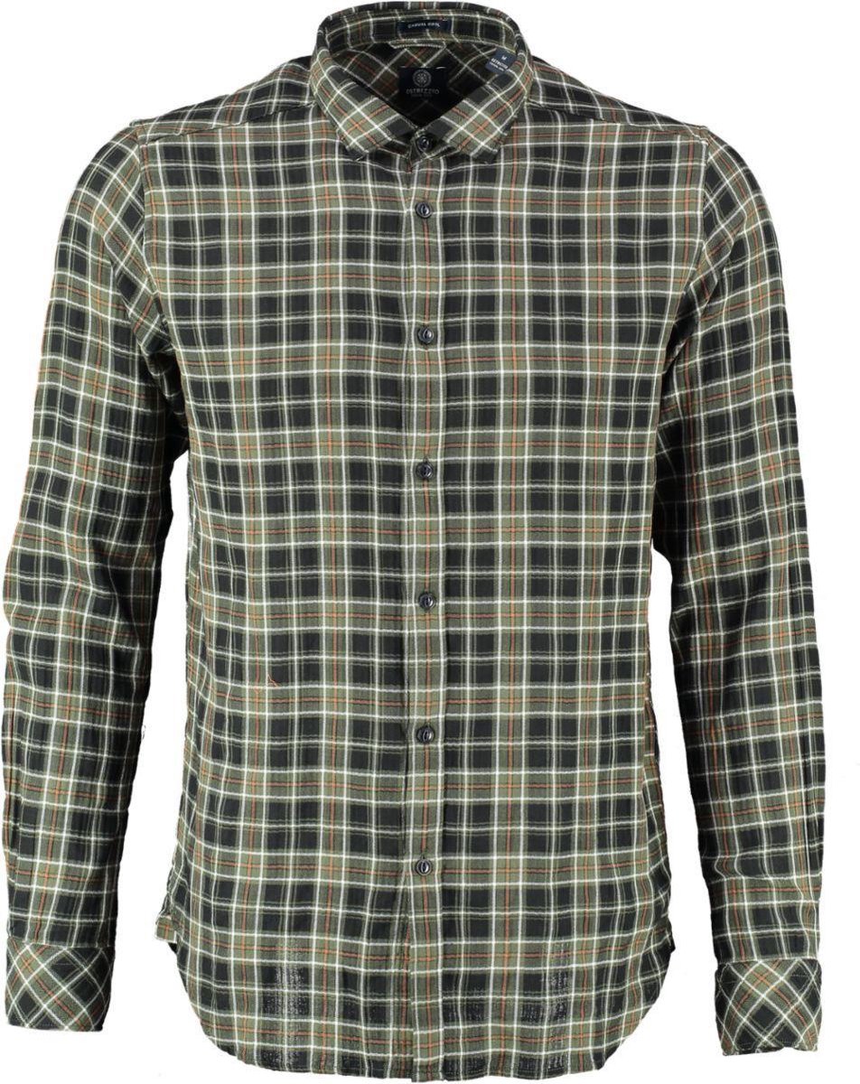 Men's Shirt Dstrezzed Herringbone Check