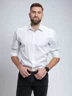 Classic men's shirt Venti, white