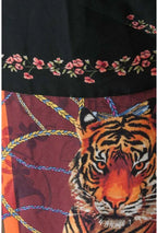 Desigual Women's short-sleeved dress, printed with colorful motifs