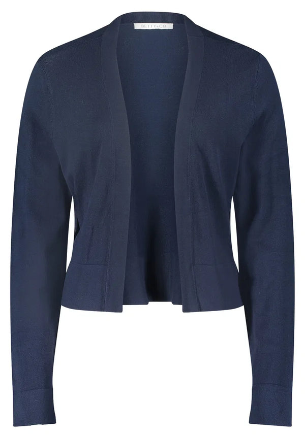 BETTY & CO Women's Short Cotton Jacket, Dark Blue
