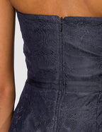 Vera Mont Evening dress with lace, dark blue